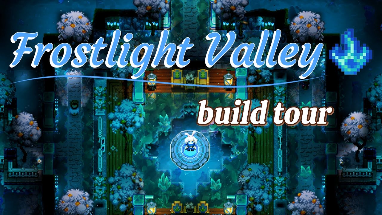 Core Keeper Frostlight Valley build tour