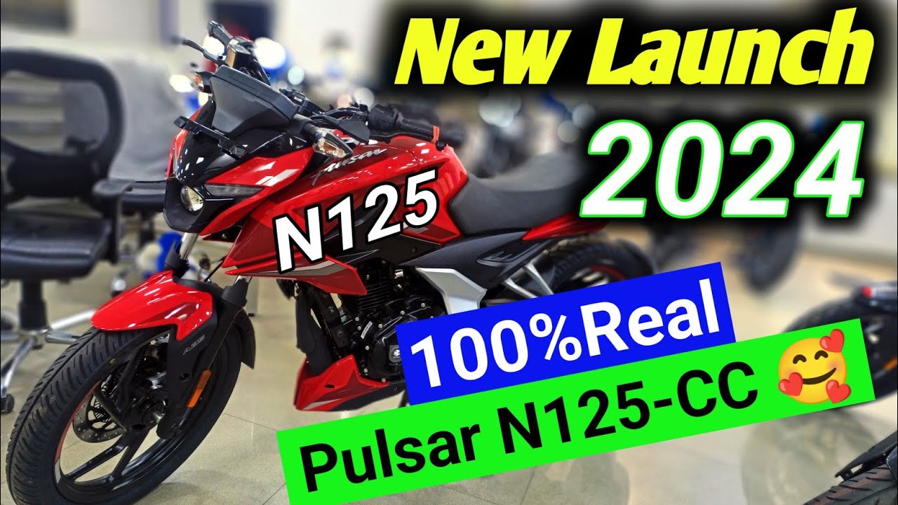 New Launch 2024 Bajaj Pulsar N125-CC 🥰 @Biker srj #pulsarn125 #pulsarbike