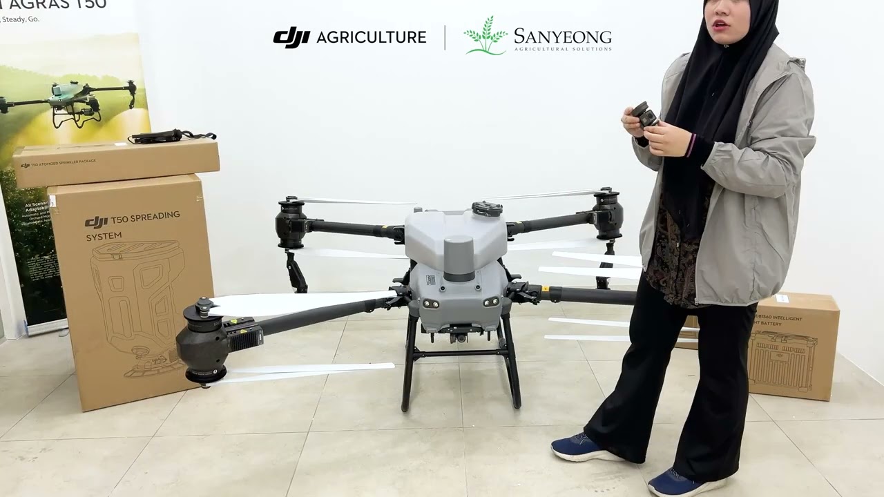 DJI AGRAS T50 Unboxing