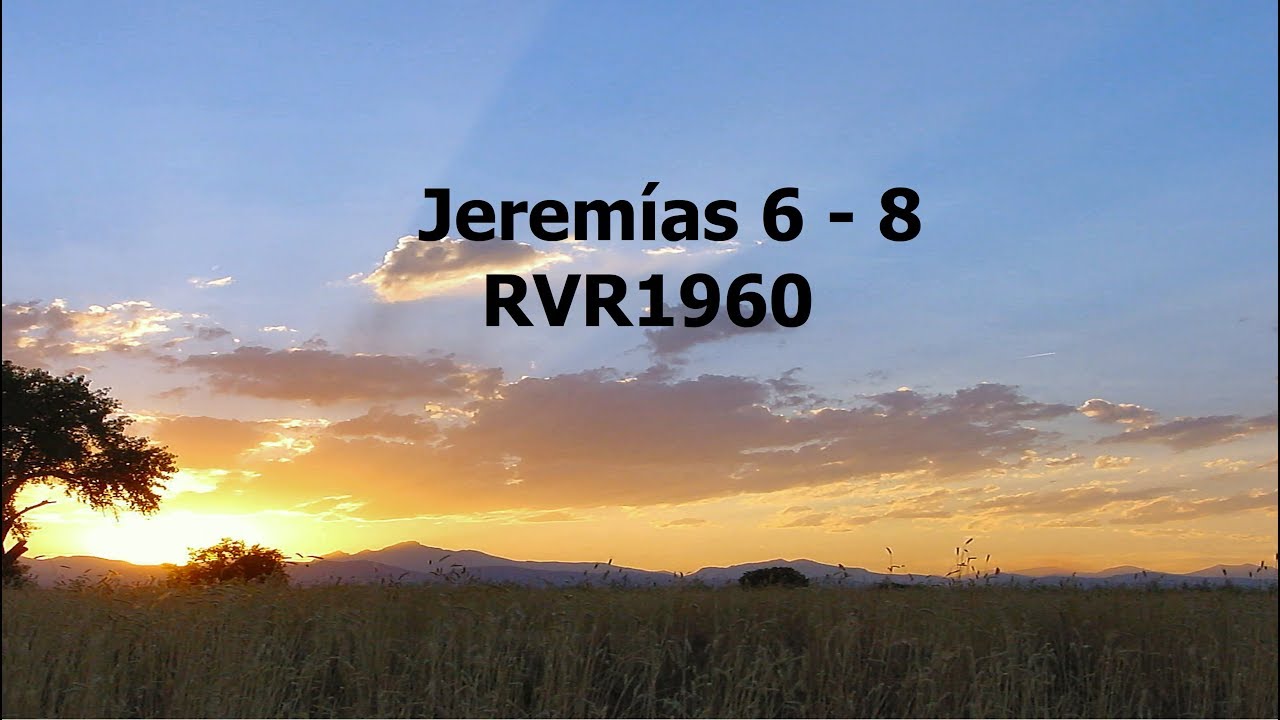 La Biblia hablada/ Jeremias 6 - 8