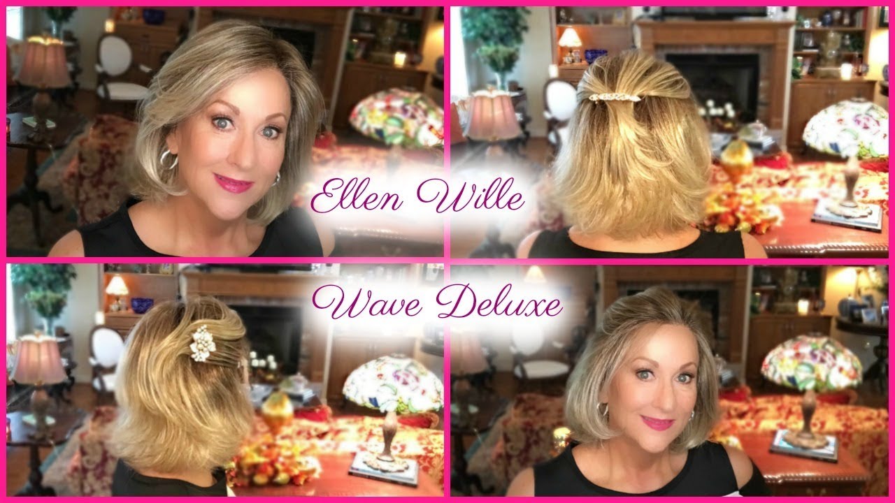 Ellen Wille WAVE DELUXE wig review | Champagne Rooted | Crazy Wig Lady