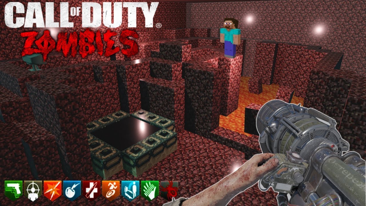 MINECRAFT CHALLENGE CUSTOM ZOMBIES ¿RETO DIFÍCIL? | BLACK OPS 3 CUSTOM ZOMBIES GAMEPLAY
