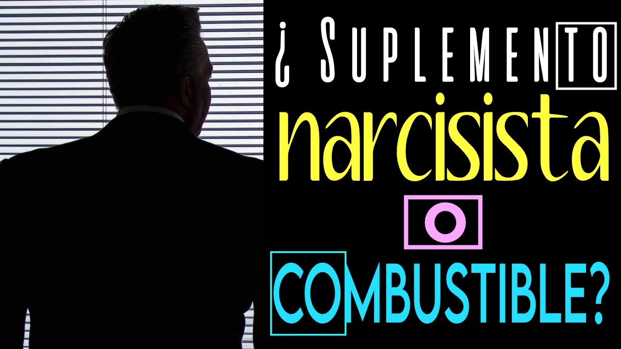 &iquest;Suplemento NARCISISTA o COMBUSTIBLE de H. G. TUDOR? | ABUSO NARCISISTA EN LA PAREJA