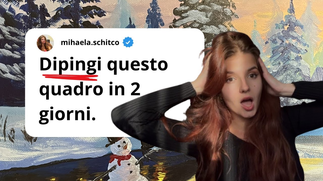 Mi sono IMPROVVISATA PITTRICE