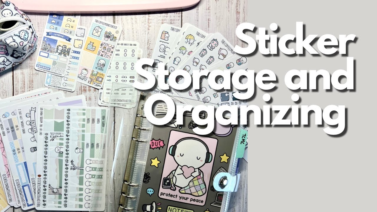 PLANNING LIFE WITH ERIN | Sticker Storage | TCMC Haul