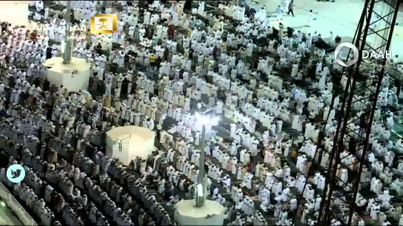 صلاة التراويح للشيخ د ياسر الدوسري ليلة 6 رمضان 1436( المائدة105- الانعام73)تلاوة