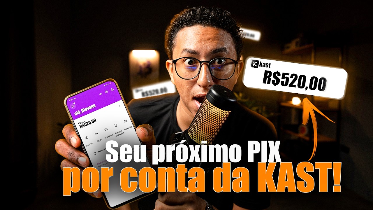 PIX GRÁTIS na KAST 10 GANHADORES TODO DIA! 100% Reembolso até $100 Março 2026