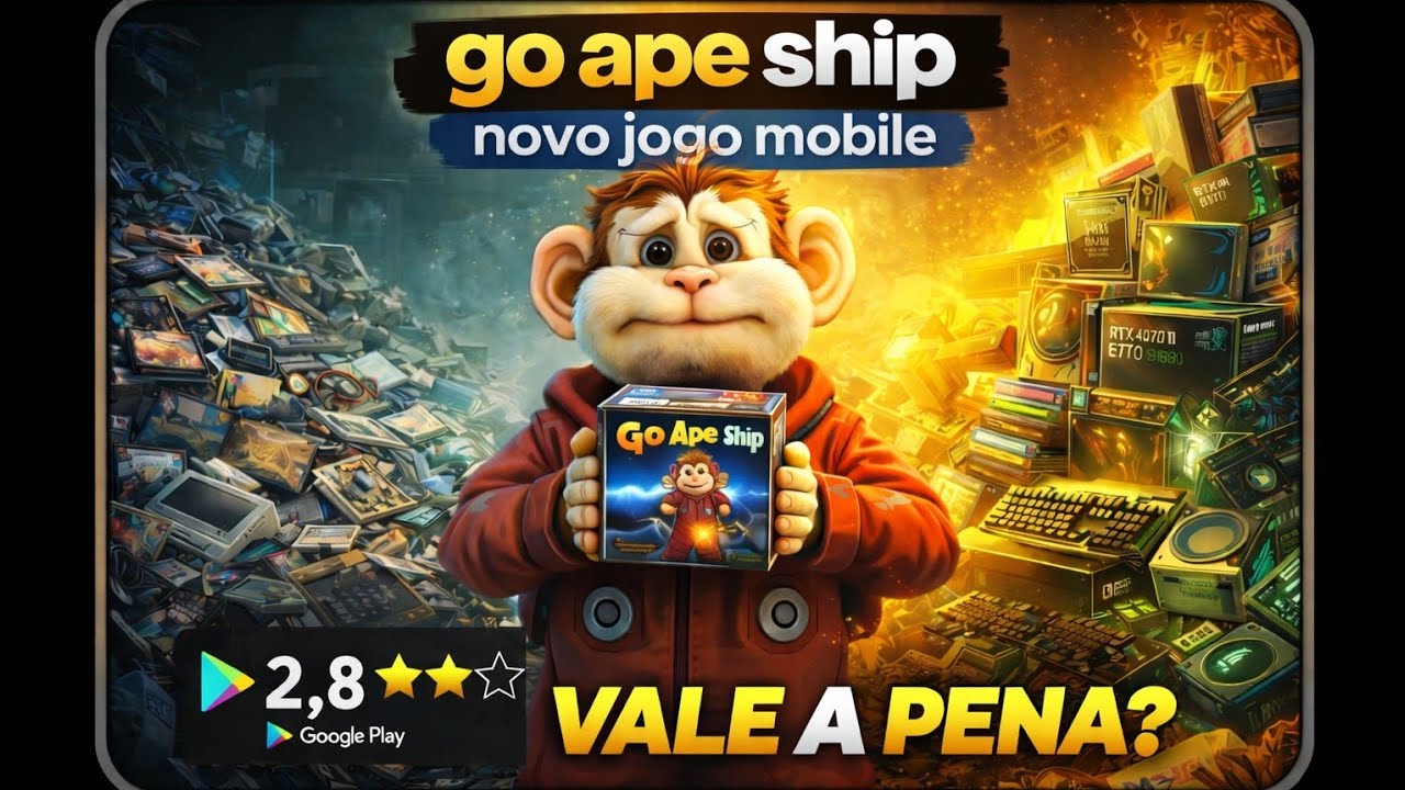 GO APE SHIP novo jogo mobile será que vale a pena?