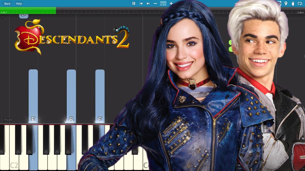 Descendants 2 - You And Me - Piano Tutorial - Cover
