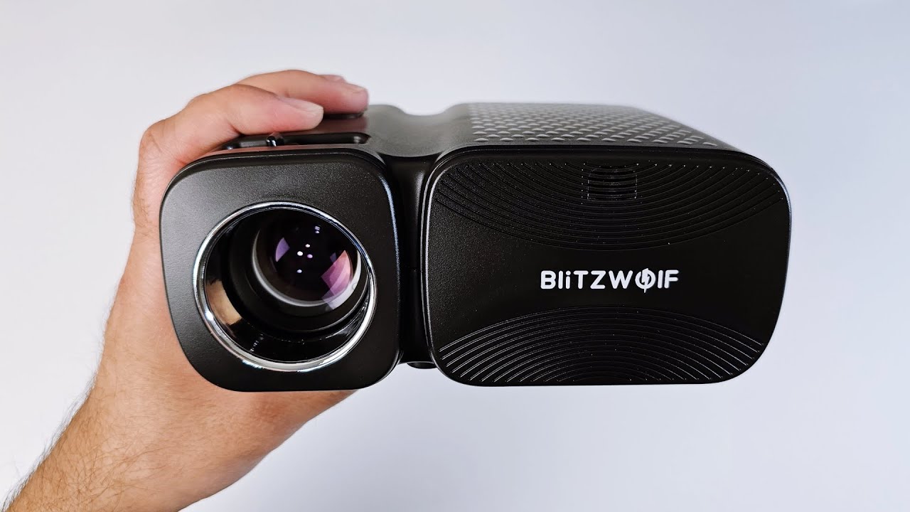 Cool Budget Projector Under £80 - Blitzwolf V3 LED Projector - Massive 200