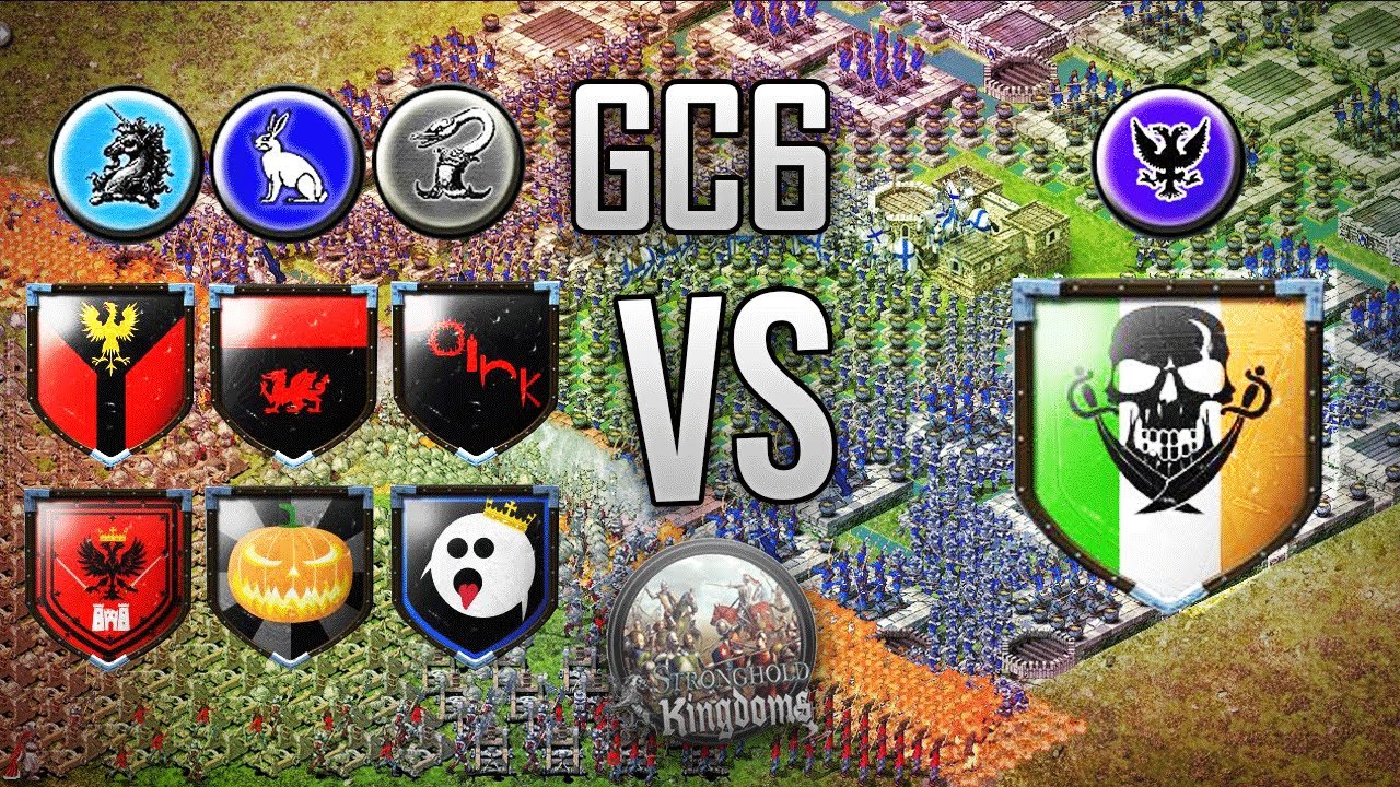 Stronghold Kingdoms - H6, H15, H11 VS 220897 - Global Conflict 6 Server