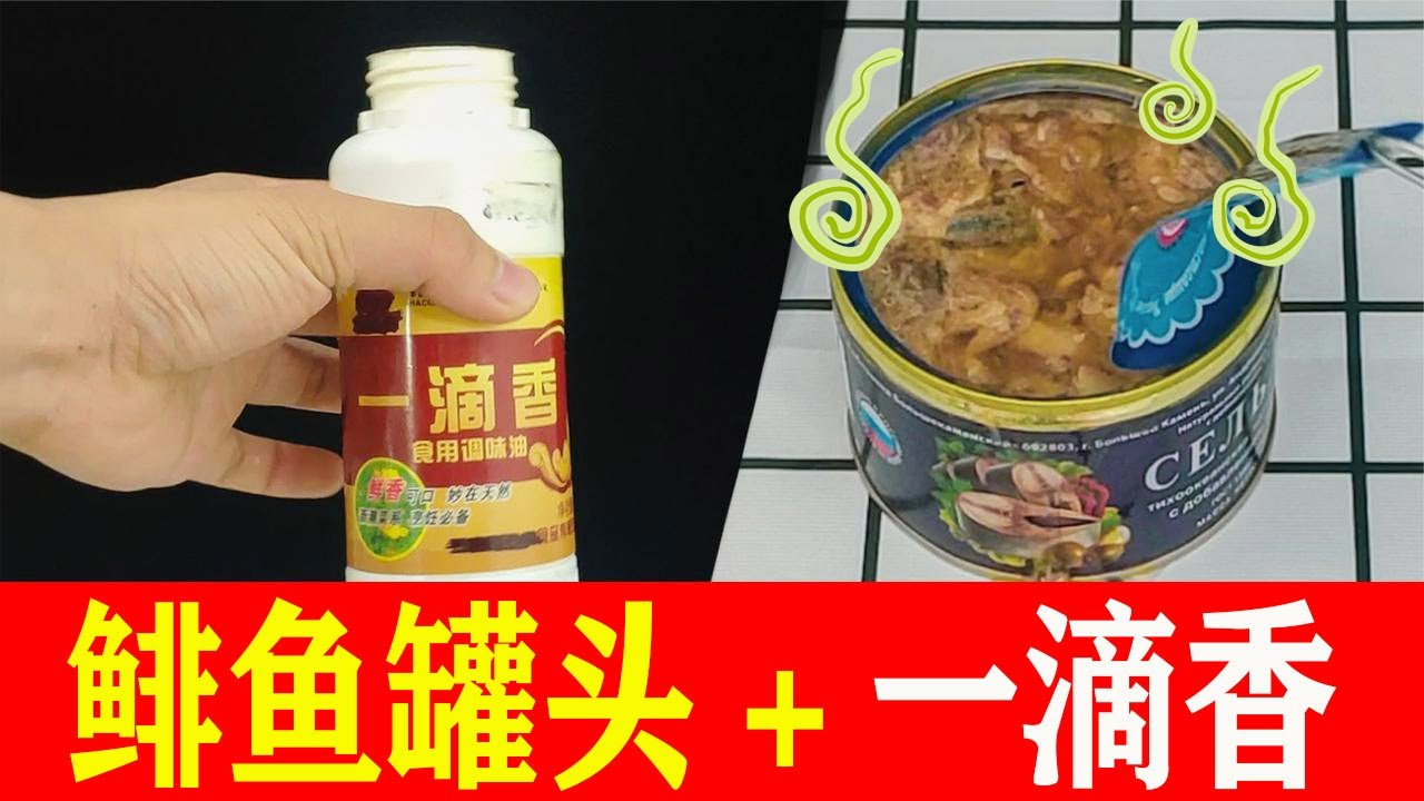 开箱测评鲱鱼罐头，简直臭到不能吃！连一滴香也压不住它的臭味！【开箱嘤嘤嘤怪】
