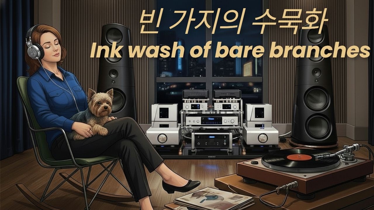 빈 가지의 수묵화(Ink Wash of Bare Branches)