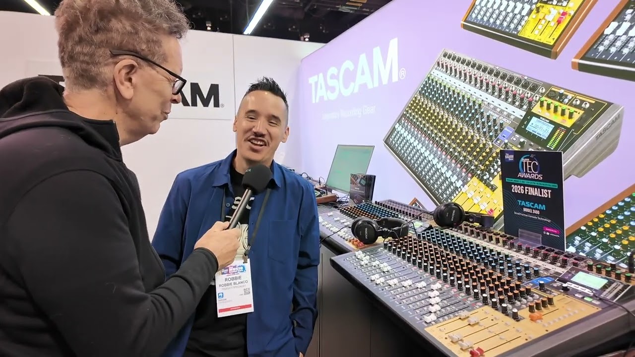 Model 2400 | TASCAM | NAMM 2026