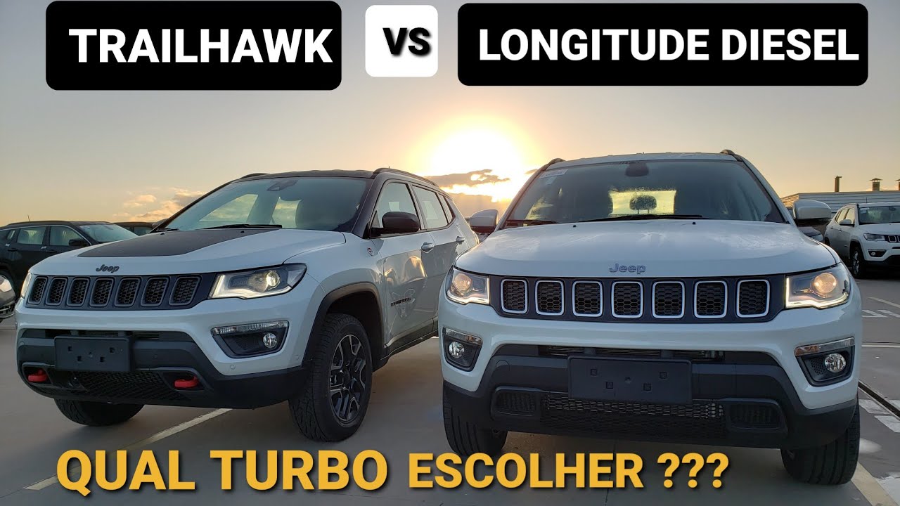 Jeep COMPASS Trailhawk vs Jeep COMPASS Longitude Turbo Diesel. Comprar ou esperar NOVO COMPASS 2022?