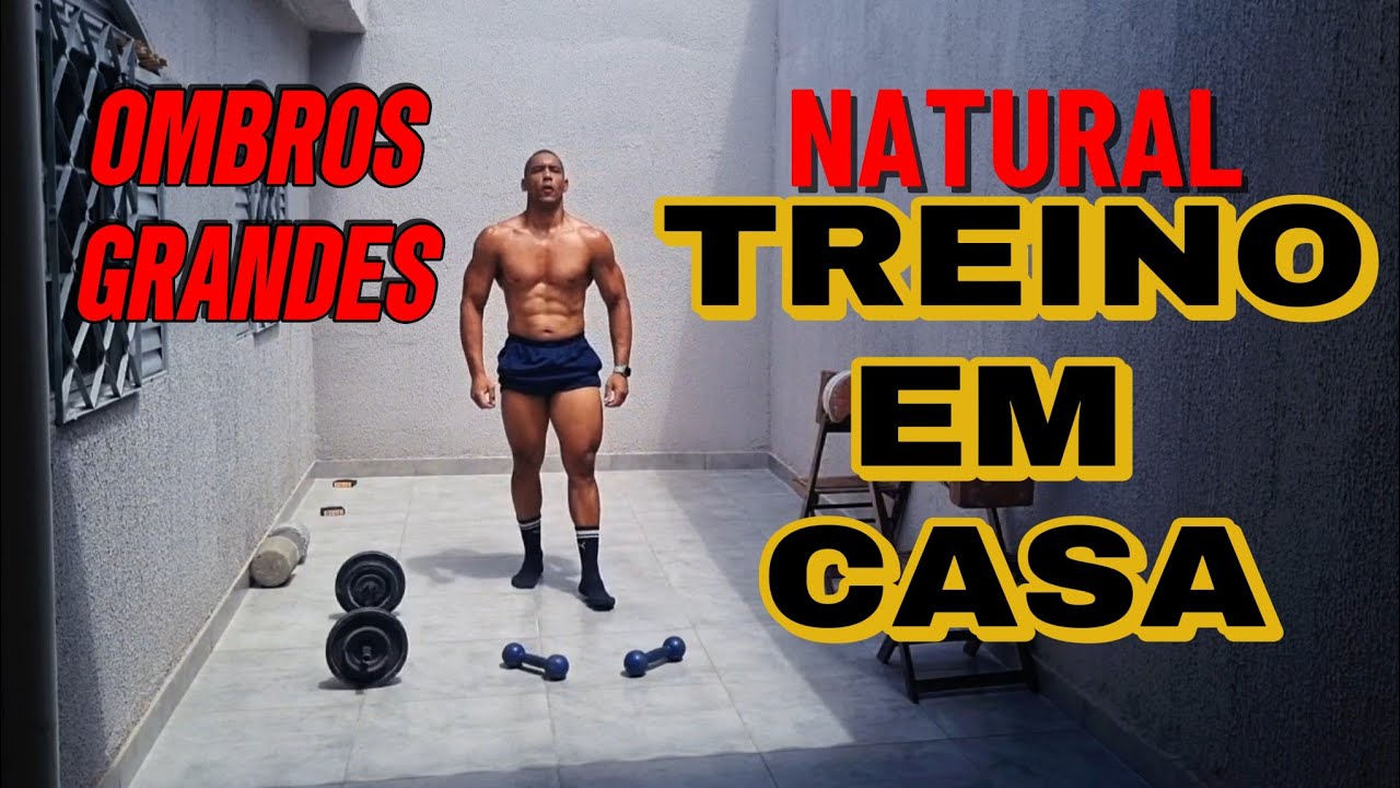 Treino de Ombro em Casa - FORTALEÇA E DEFINA! NEVER GIVE UP 