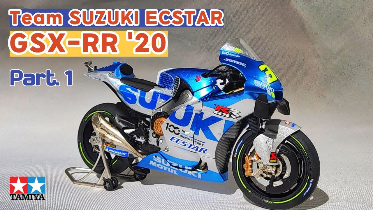Building Tamiya 1/12 GSX-RR '20 Team SUZUKI ECSTAR  Part. 1