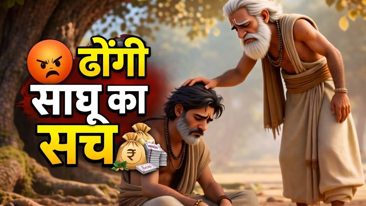 Fake Baba Exposed 😱 | ढोंगी साधू की असली कहानी | Hindi Story. L