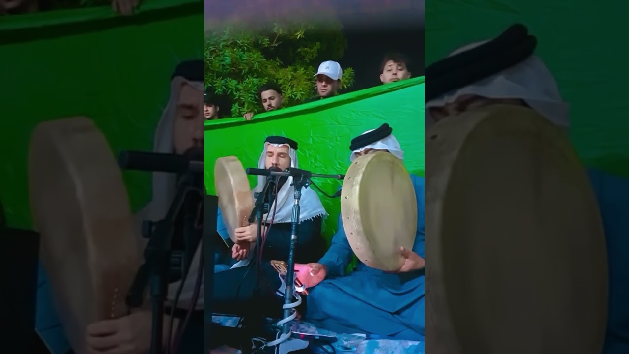 المداح ميسر الحيالي والمداح حمزه المسعودي محاورة عتابه تبجي الصخر