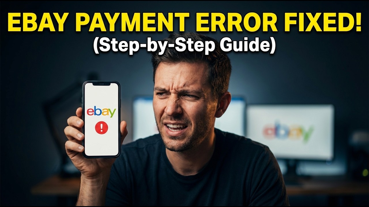 Как исправить ошибку оплаты на eBay (пошаговая инструкция)