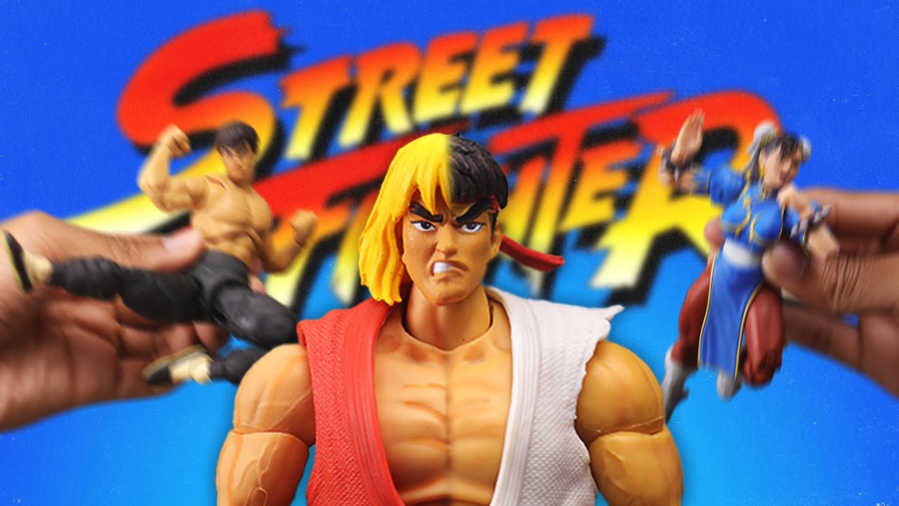 I Tried Street Fighter Action Figures!
