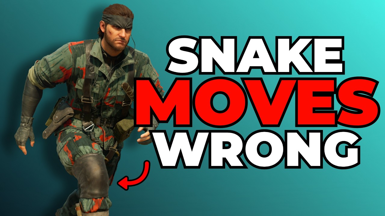 The Problem With Snake’s Movement in MGS Delta