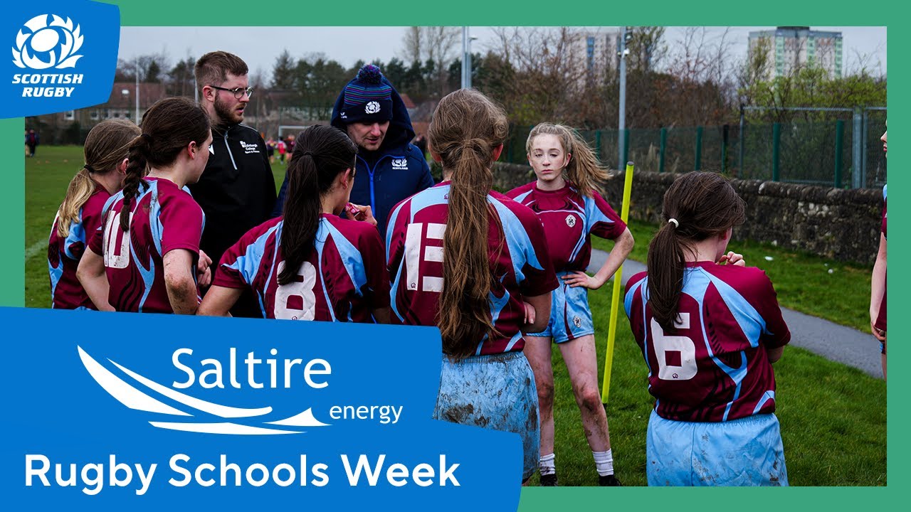 Celebrating Girls Rugby in Schools | Falkirk High School | Saltire Energy Rugby Schools Week