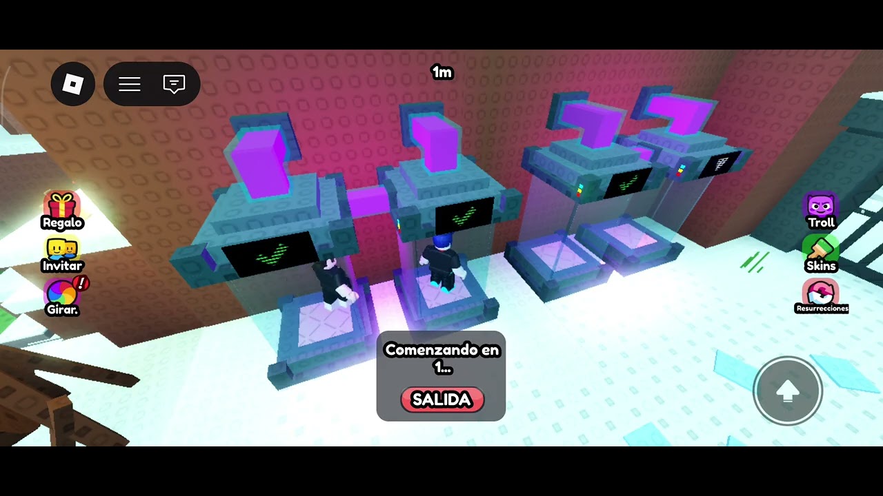 Jugando roblox por primera ves con un amigo 