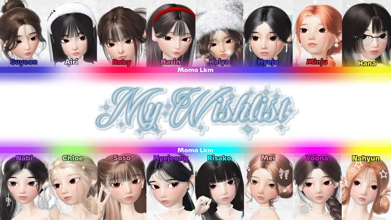 Momo lkm World - My Wishlist (Color Coded Lyrics)