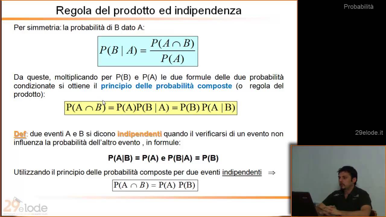 Statistica Medica - Probabilità - 17di46 - YouTube - 29elode.it