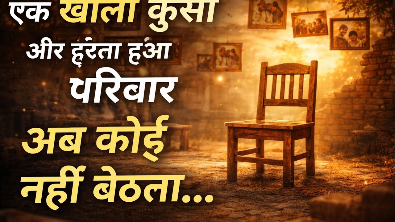 एक खाली कुर्सी और टूटता हुआ परिवार