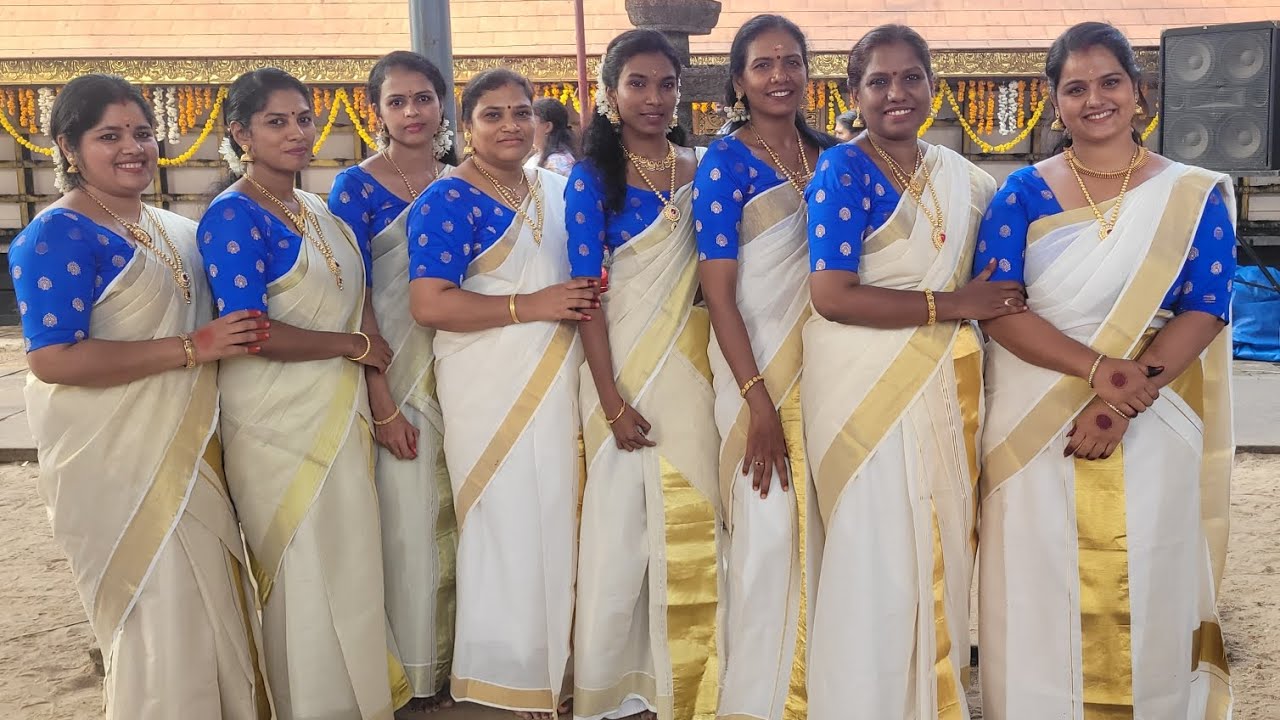 Thiruvathira @Chakkamkulangara Shiva Temple.@Tripunithura 