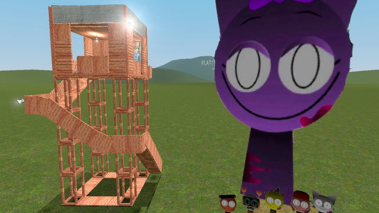 Scary Nightmares Sprunki Vs Towers In Garry's Mod