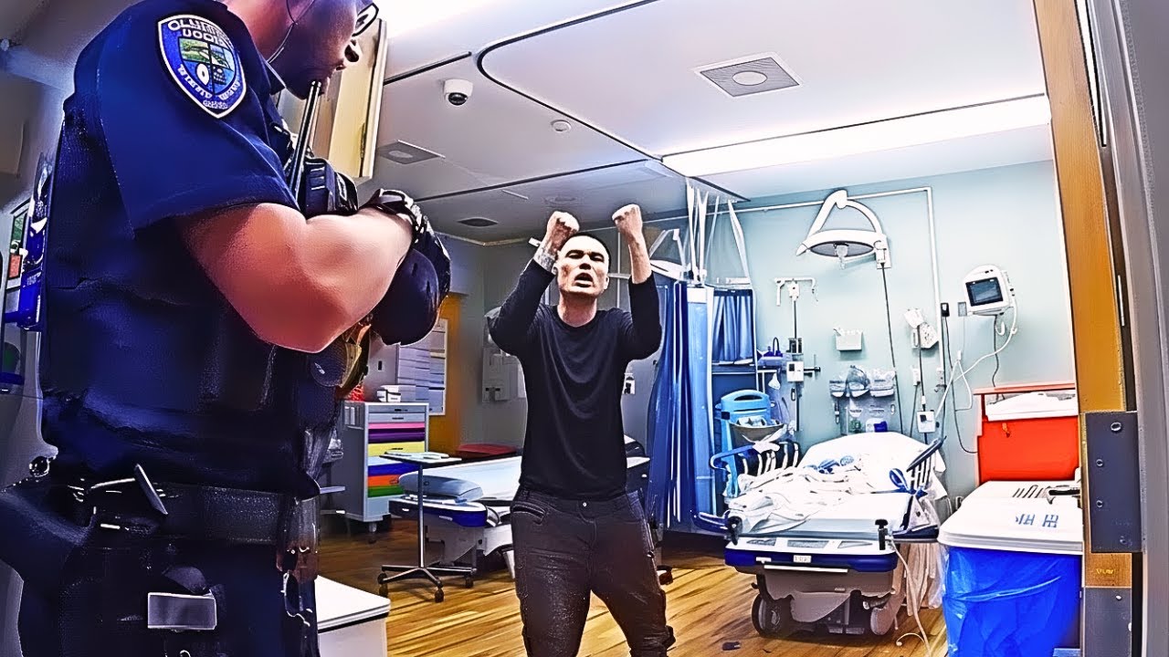 Bodycam Footage: Patient Goes Crazy In The Emergency Room &ndash; And The Ending Is Not What He Thought!