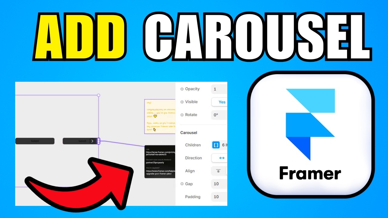 How To Add Carousel In Framer (2026) (Best Method)