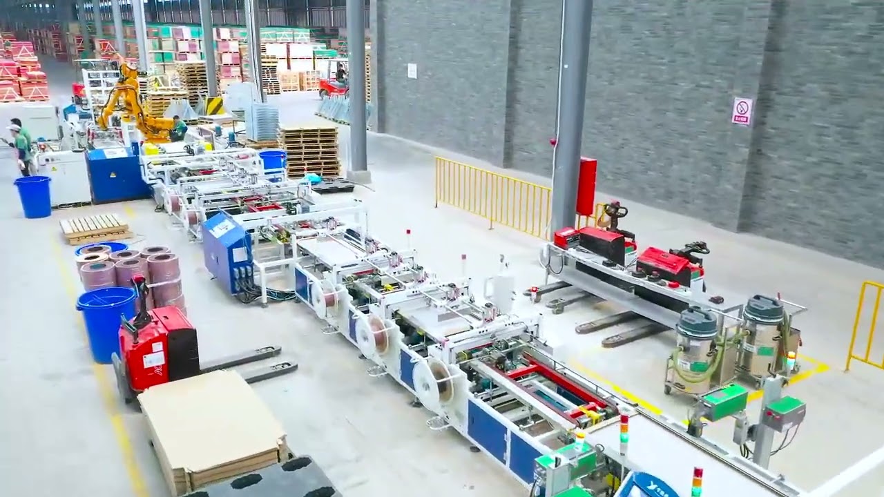 KEDA 3th Generation Large Slab Packaging Line