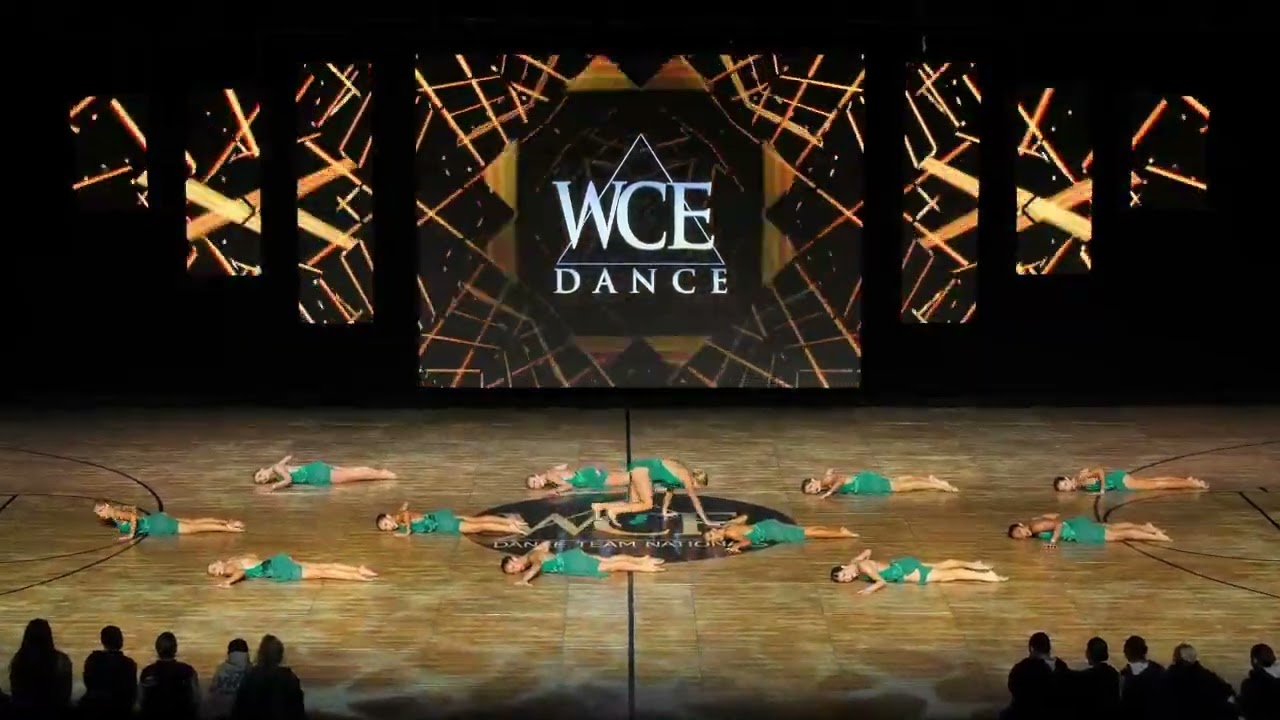 WCE 2025 Dance Team Nationals Best Technique & 1st Place Medium Lyrical Gold Valencia