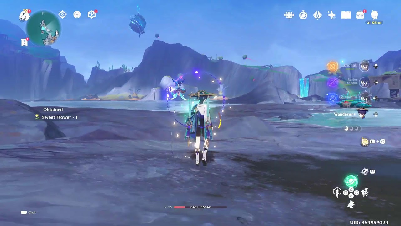 Genshin Impact - Random stuff - Exploring - PS5