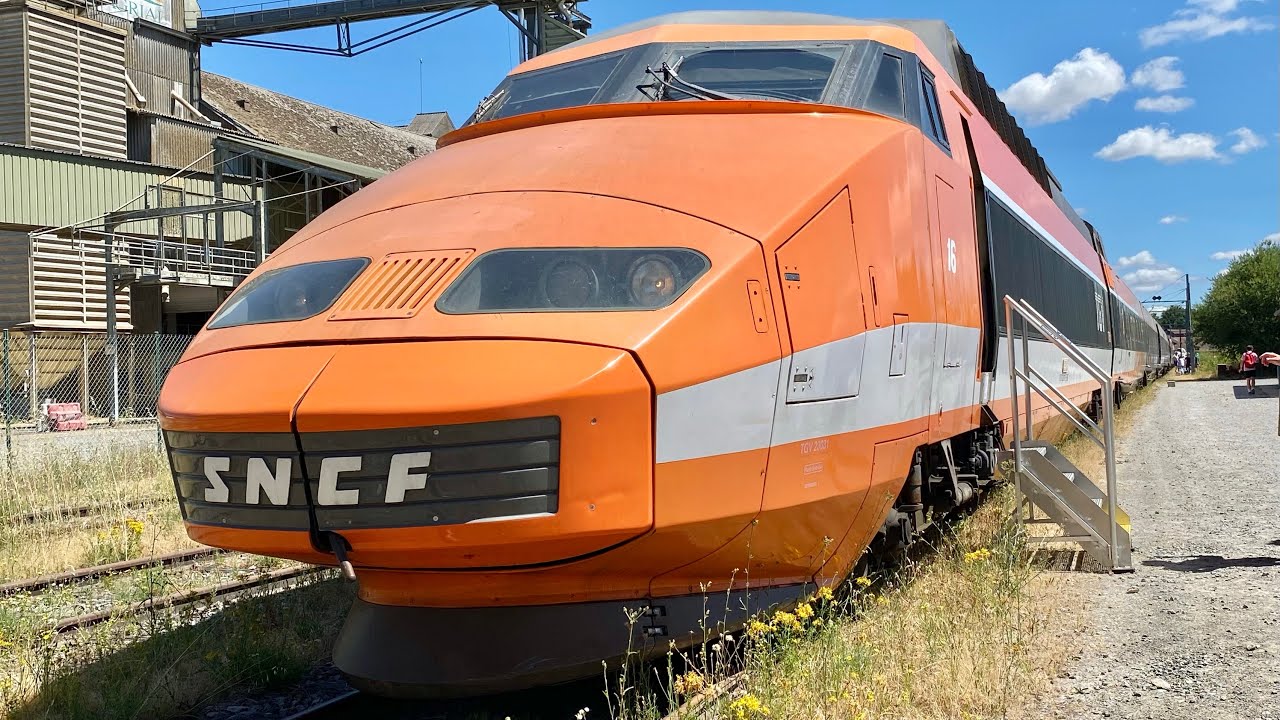Visite de la rame PSE 16 à la Transvap #tgvpse #trainspotting