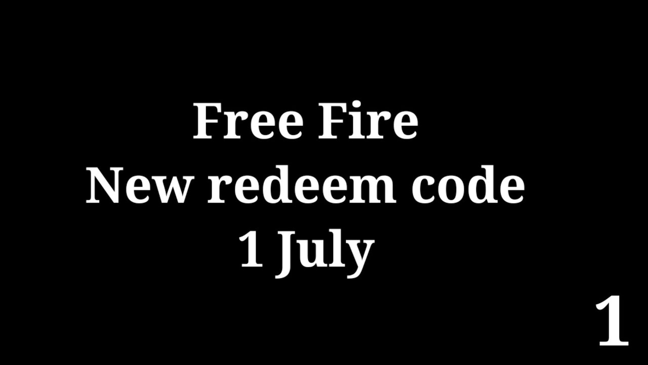 free fire redeem code today 1 July 2023 redeem code free fire | ff code today 1 July || part - 1