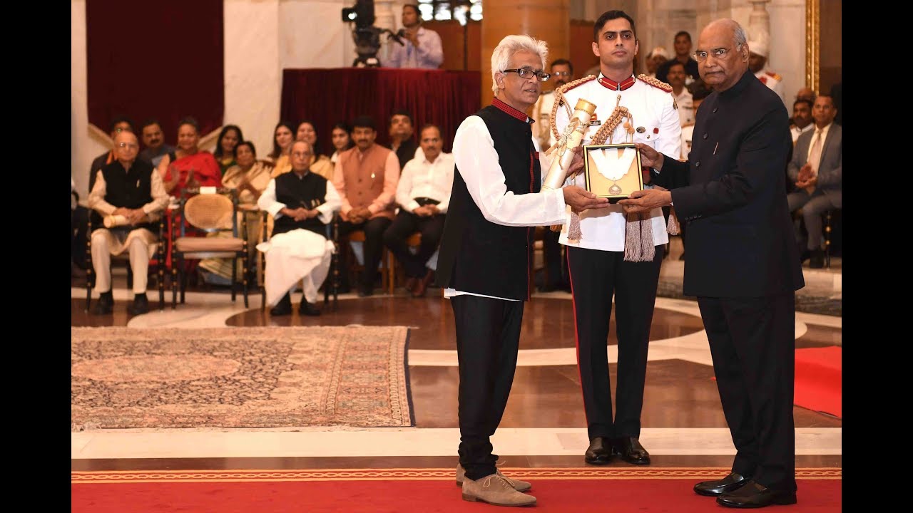 President Kovind presents Bharat Ratna to Dr Bhupen Hazarika (posthumously)