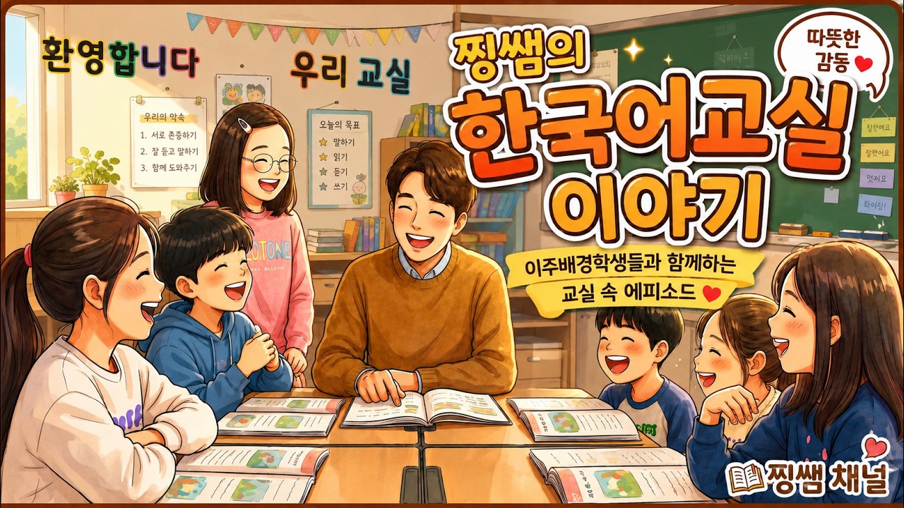 🏫찡쌤의 한국어교실 이야기3-민수의 ‘가나다’ 정복기