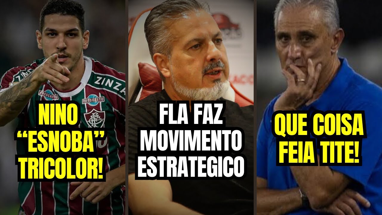 RIDÍCULO Tite! Flamengo quer “GOLPE LEILA” na Premier League! Nino FECHA com Palmeiras! 