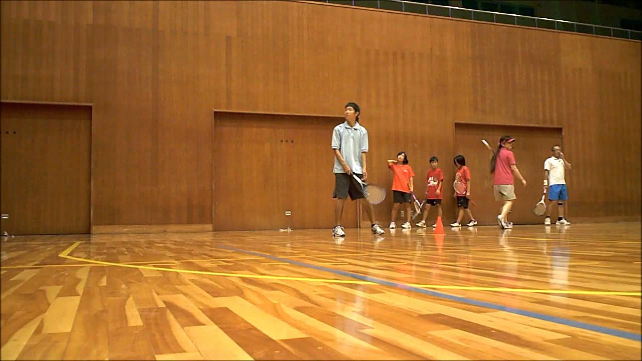 [one315]練習会にて。ソフトテニス・フォアストローク