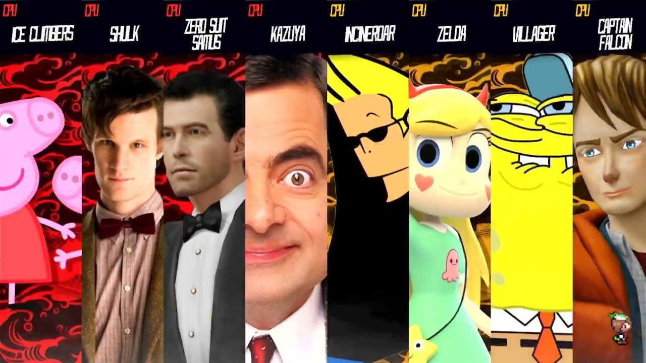 American Vs British - Requested Smash Bros Battle