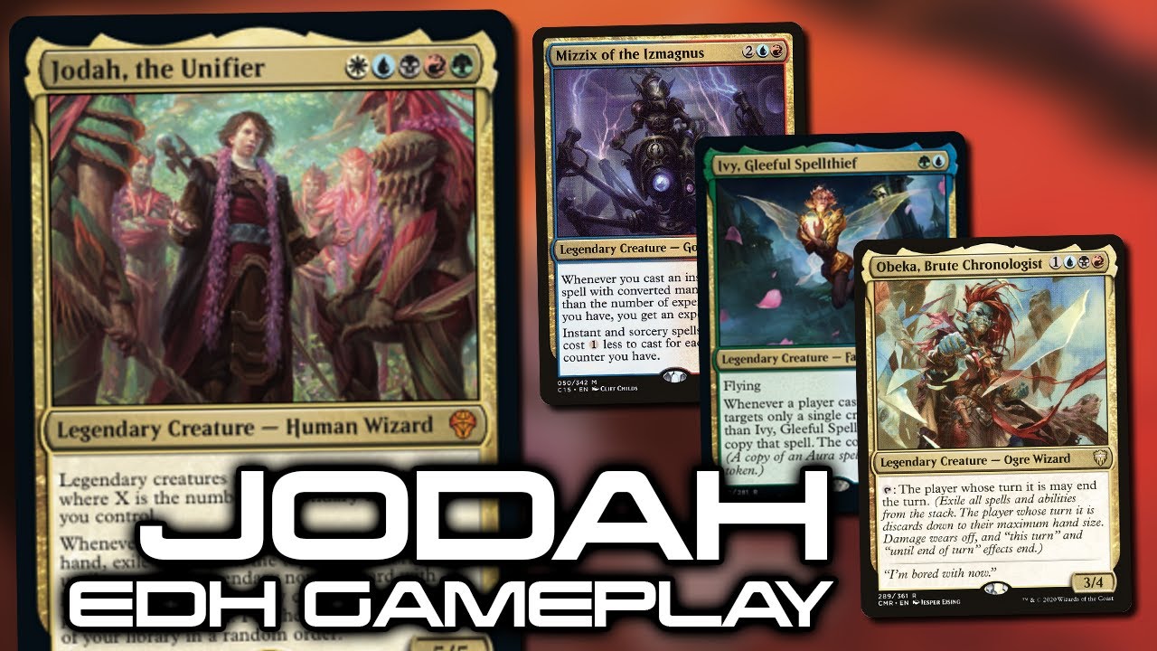 Jodah the Unifier EDH Gameplay vs Mizzix vs Ivy vs Obeka  | MTG Dominaria United | tribalkai