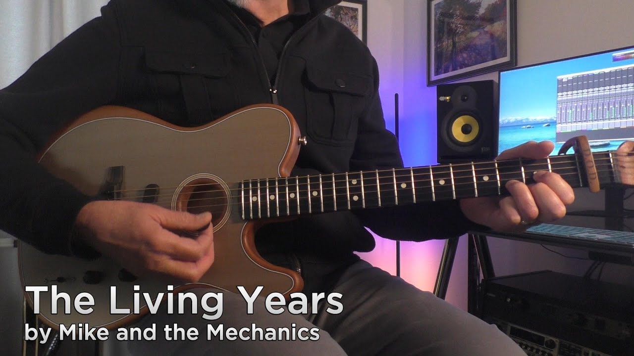 The Living Years | Mike and the Mechanics | Guitar Instrumental Cover