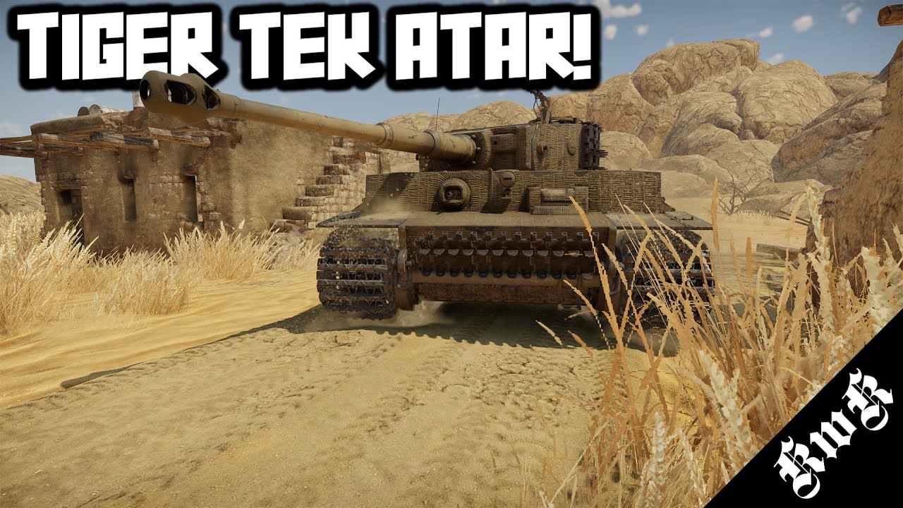 ASİST YOK! HER ATIŞ KILL! - TIGER E OYNANIŞ [War Thunder Türkçe]