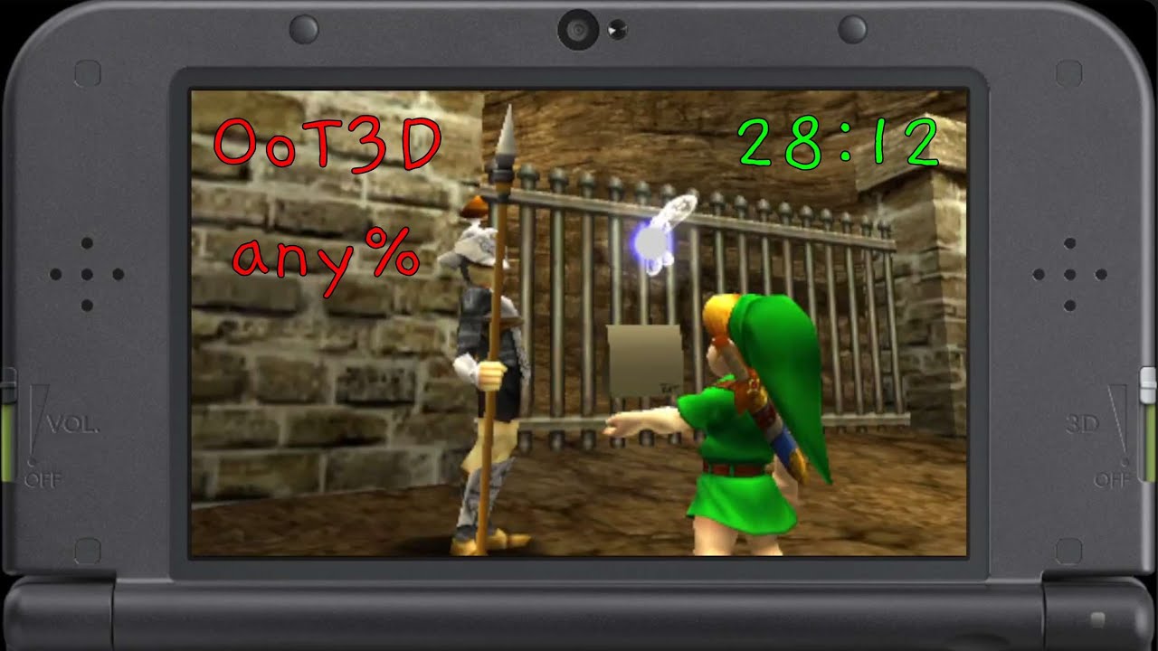 The Legend of Zelda: Ocarina of Time 3D - New 3DS XL - Any% за 
