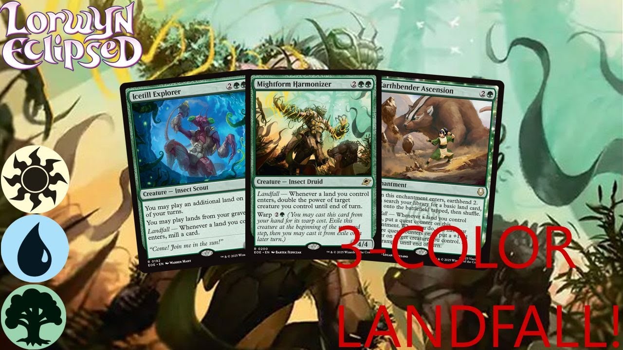 A 3-COLOR LANDFALL - BANT LANDFALL - MTG ARENA - STANDARD BO1
